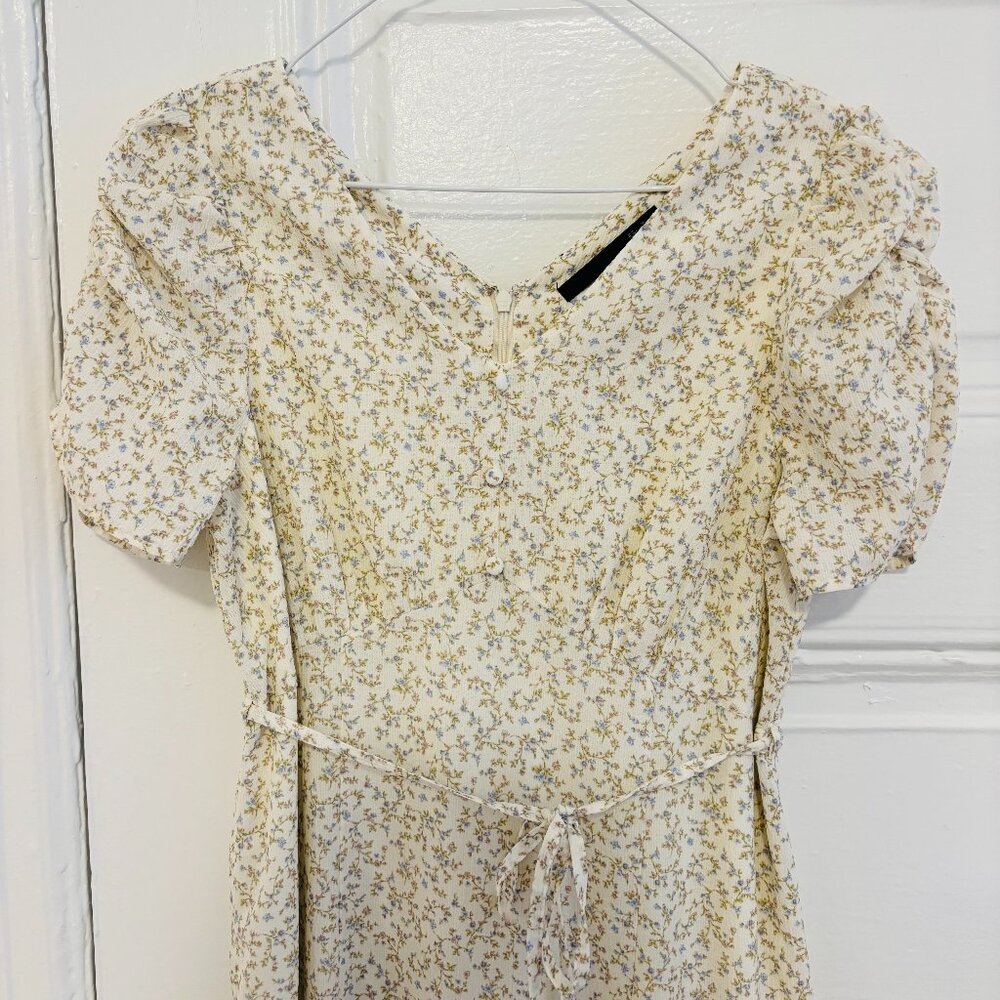 Cream Heather dress